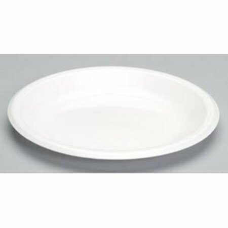 GENPAK Elite 10 in. White Plate Laminated Foam, 5PK LAM10